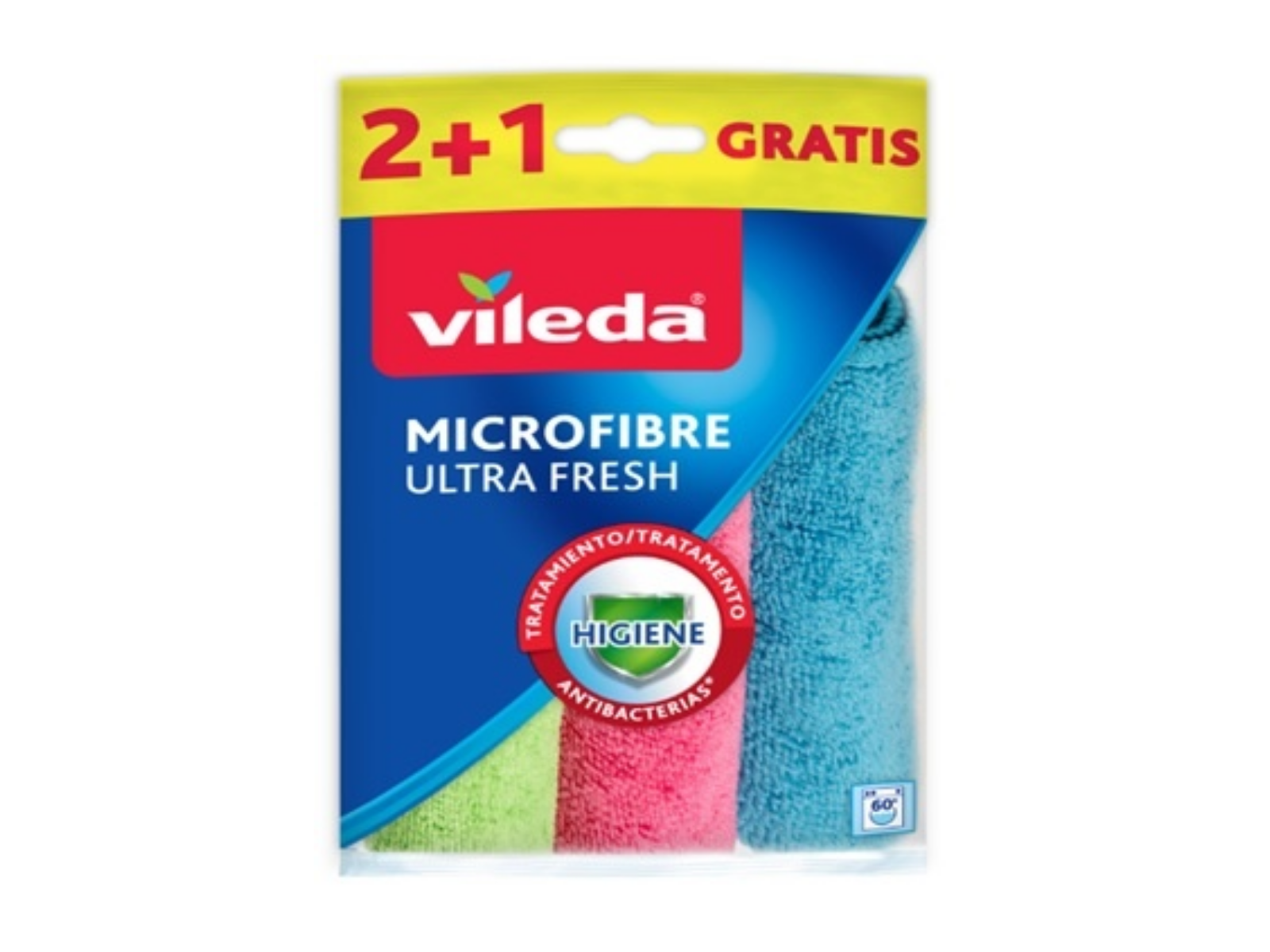 Ściereczka VILEDA MIKROFIBRA Ultra Fresh 3 szt 162660